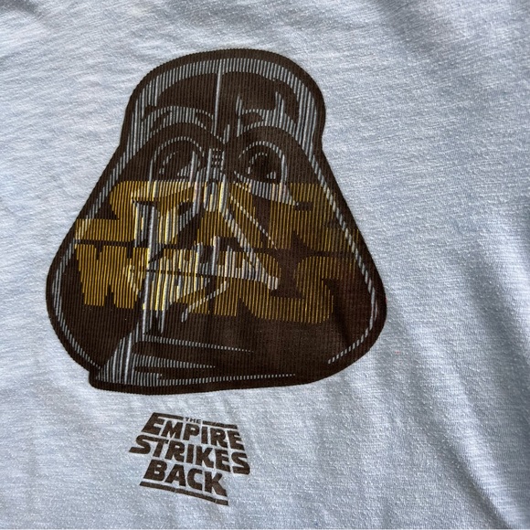 M Star Wars by GAP Darth Vader Kids T-Shirt Crew Neck Interactive 40th Empire - Picture 3 of 7